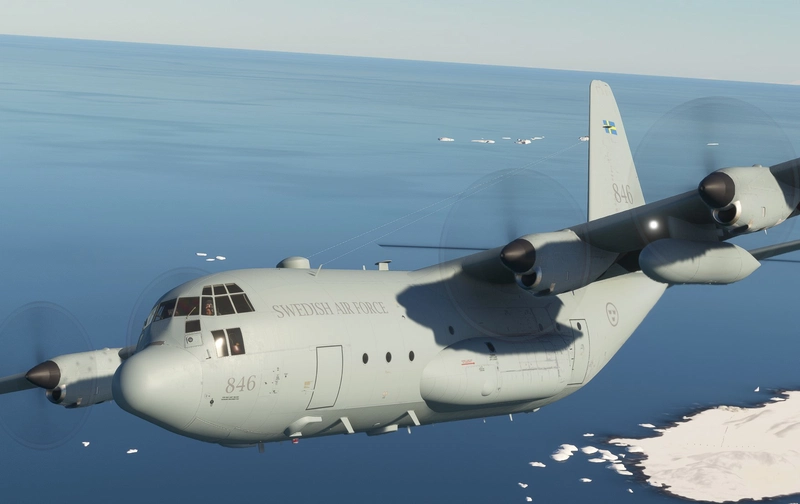 C130-H Swedish Air Force Livery